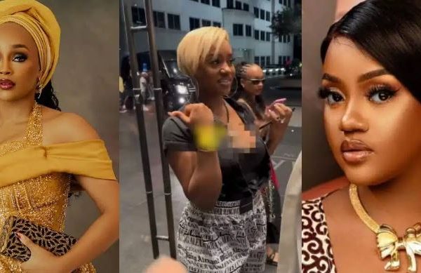 Davido’s Cousin, Folashade Throws Shade As She Hangs Out With Chioma (Video)