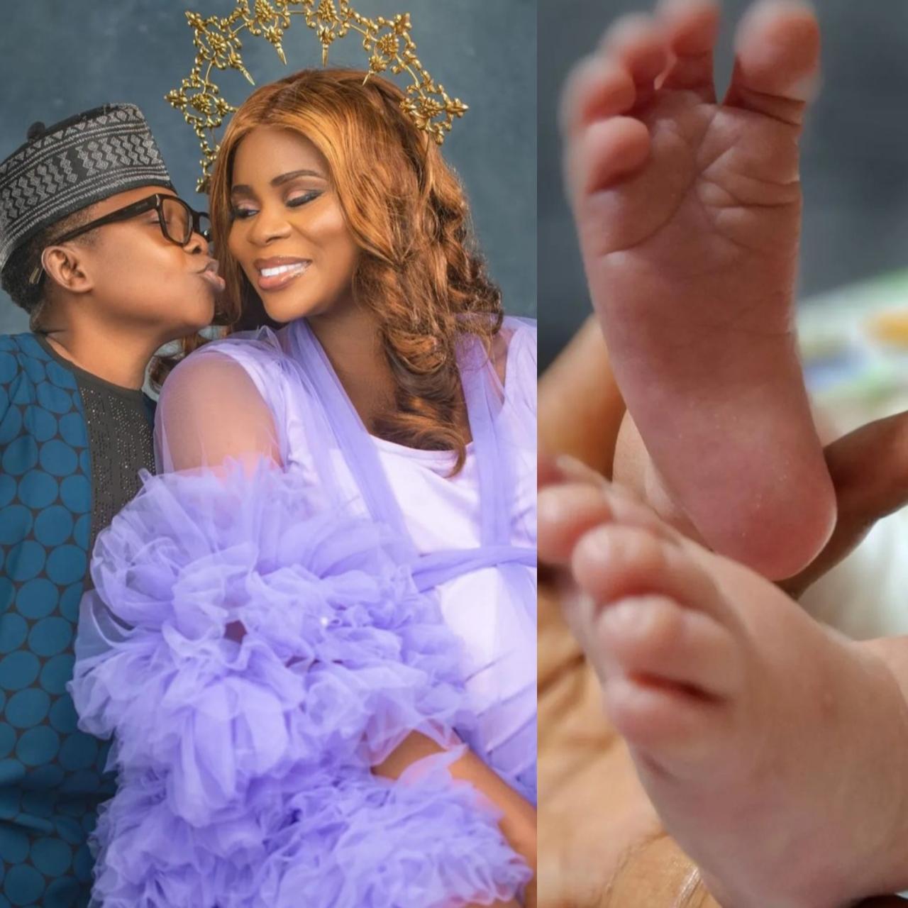 Actor Chinedu Ikedieze “Aki” welcomes a son with his wife