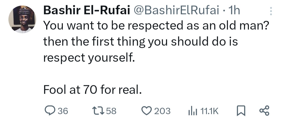 Bello El-Rufai and Bashir El-Rufai slam Sam Omatseye over scathing post he made calling out former governor Nasir El-Rufai