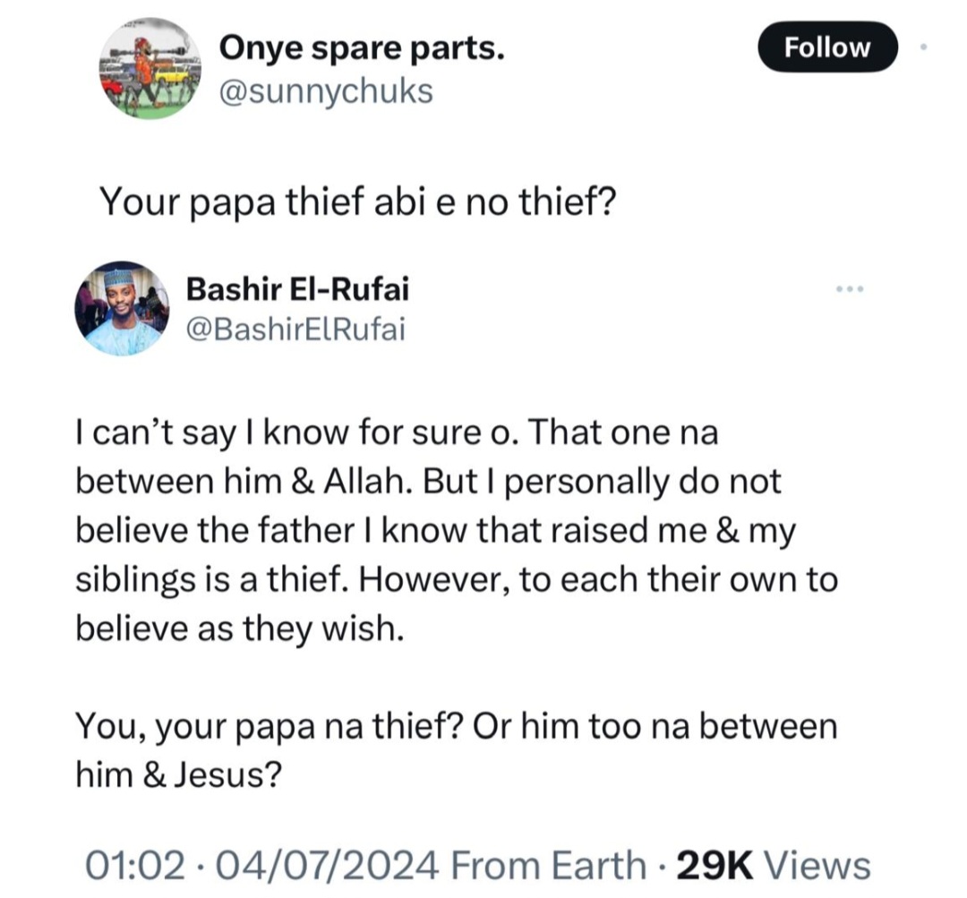 "If father is an accused thief, son is a liar, what a combo of family" Writer Sam Omatseye calls out Nasir El-Rufai and son Bello El-Rufai in scathing post