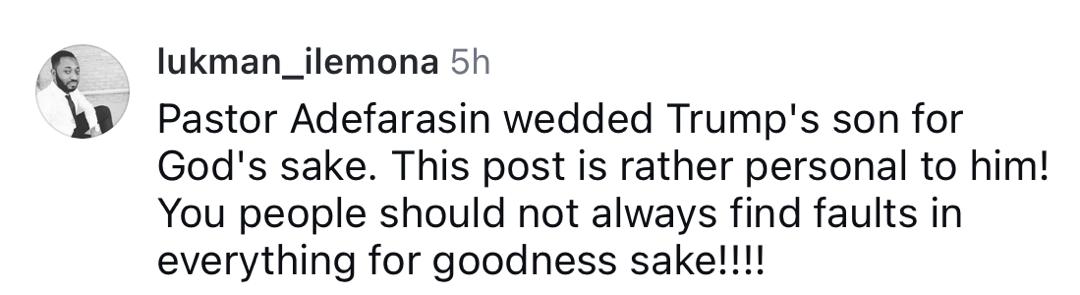 Social media users tackle clergyman, Pastor Paul Adefarasin, for speaking against the assassination attempt on Donald Trump but not on the violence recorded during the 2023 general election