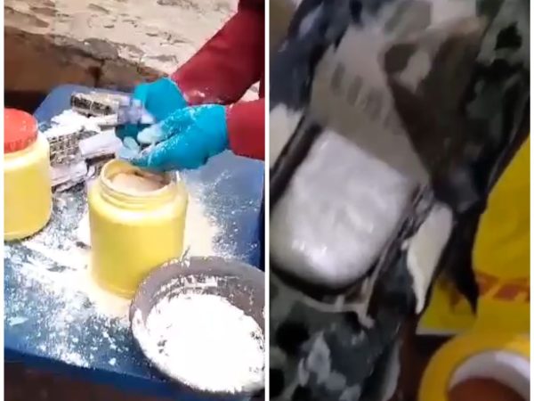 US, UK, Europe-bound cocaine and opioids concealed in shoe soles and clothes seized in Lagos