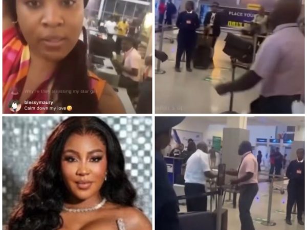 Reality TV star, Erica, creates a scene at the airport after her Business class ticket was downgraded