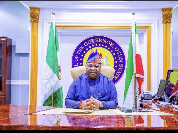 Scammers hack Osun governor Adeleke’s phone