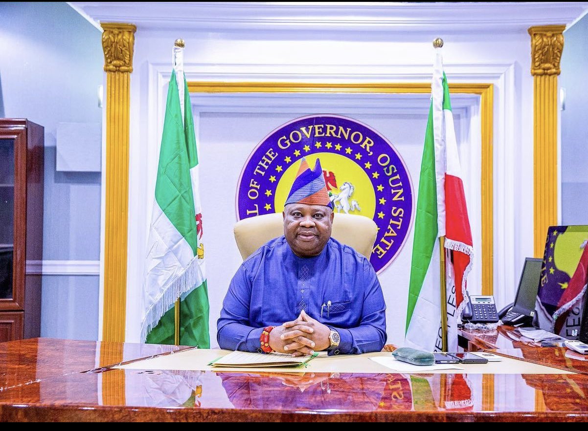 Scammers hack Osun governor Adeleke’s phone