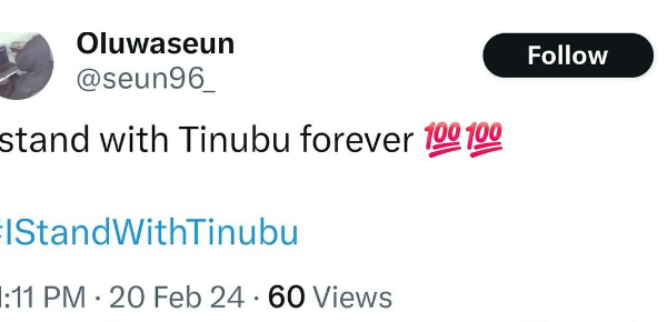 Former supporter of President Bola Tinubu calls him out over egg