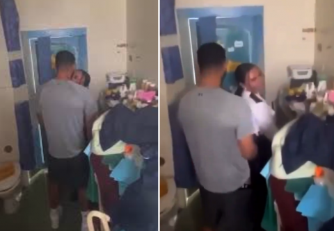 Female prison officer caught having s3x with inmate appears in court after her arrest at Heathrow Airport (Photos)