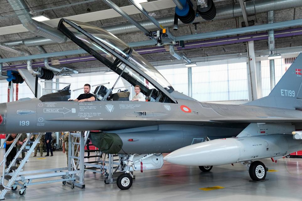 Zelensky sacks head of Ukraine?s air force four days after crash of F16 fighter which  killed top pilot