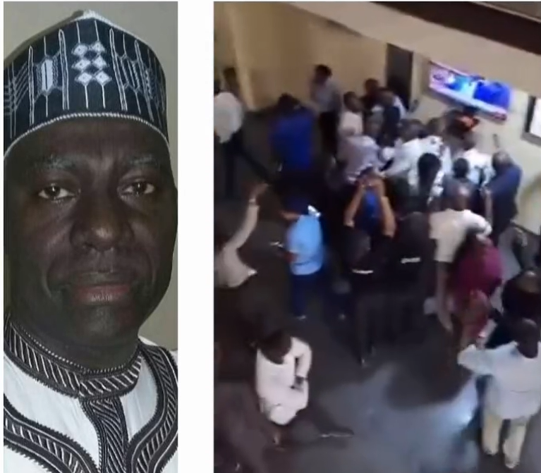 DSS officials rejoice following removal of Yusuf Magaji Bichi as Director-General of the security agency (video)