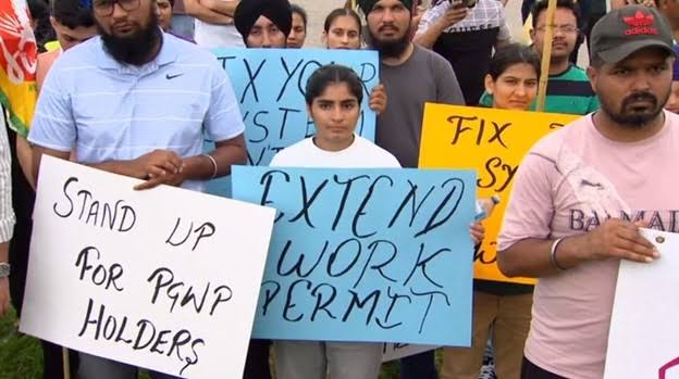 Protests erupt across Canada as 70,000 international students face deportation