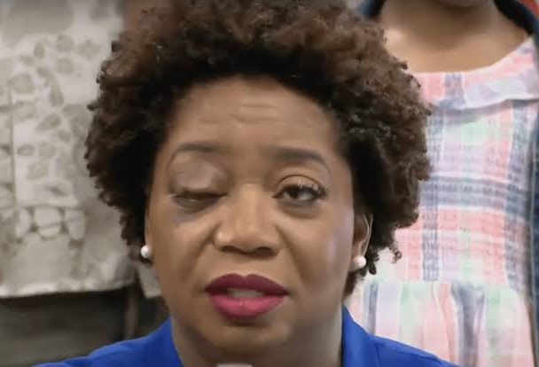 Assistant principal left blind in one eye after student knocks her eye out of socket with a hanger