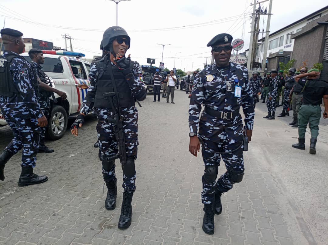 Bandits in Zamfara, Katsina and Kaduna will just be laughing- Lawyer/activist, Deji Adeyanju, reacts to video of police in show of force in Lekki, Lagos