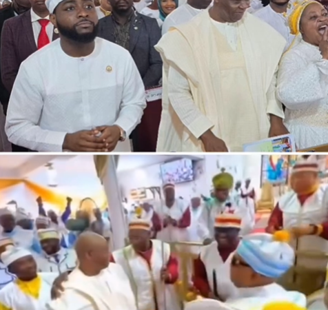 Davido’s Billionaire dad gifts church N1bn (video)