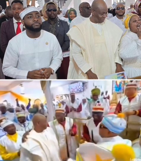 Davido’s Billionaire dad gifts church N1bn (video)