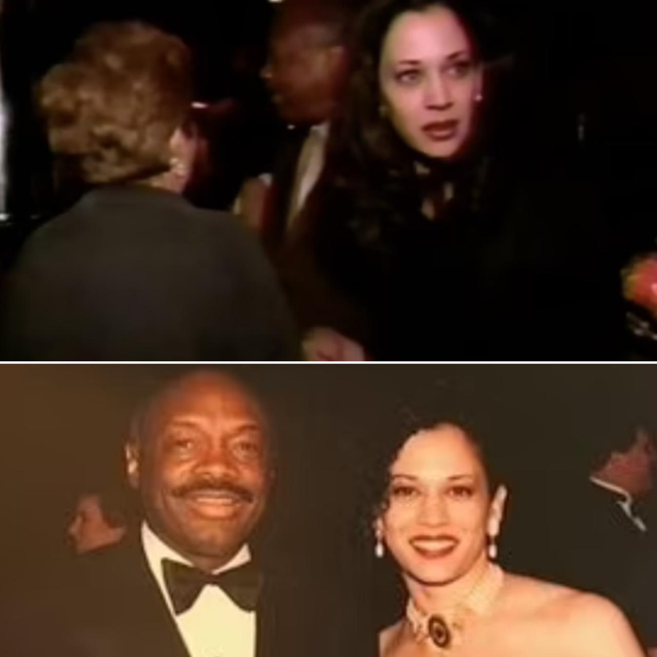 Newly Unearthed 1995 video shows Kamala Harris being asked mortifying question while out with older lover Willie Brown