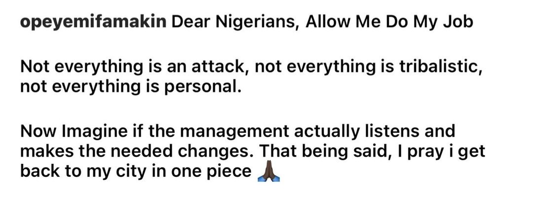 "If anything happens to me, you know who to hold" Food critic Opeyemi Famakin accuses Cubana Chief Priest of threatening him over review he made about his restaurant