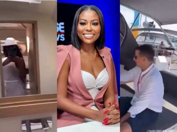 Davido’s First Baby Mama, Sophia Momodu’s Luxury Yacht Cruise with White Man Sets Tongue Wagging