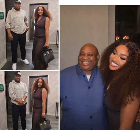 Chioma Adeleke steps out for her husband, Davido’s cousin’s graduation from a UK university