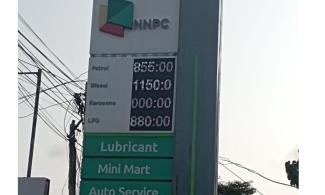 Nigerian Petroleum Company NNPCL Raises Fuel Price To N850 Per Litre