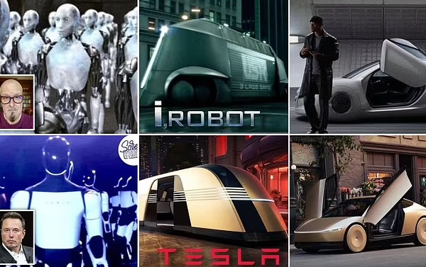 “Hey Elon, can I have y designs back please?” I, Robot director accuses Elon Musk of taking his ideas for new Tesla Robot, Van and more