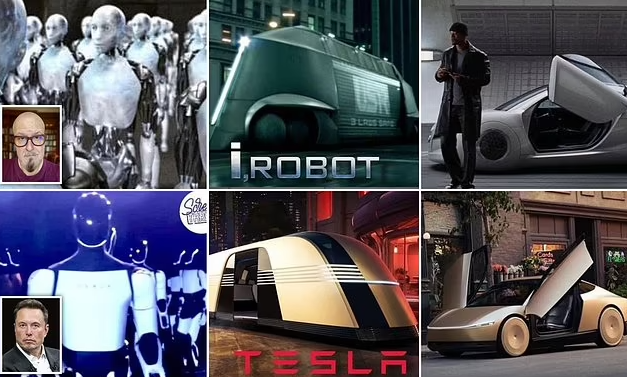 “Hey Elon, can I have y designs back please?” I, Robot director accuses Elon Musk of taking his ideas for new Tesla Robot, Van and more
