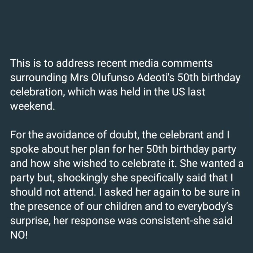 Mercy Aigbe?s husband, Kazim Adeoti, speaks on why he did not celebrate his first wife, Olufunsho, on social media