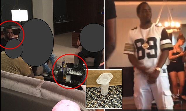 Diddy’s alleged victim releases bombshell pictures of him surrounded by young women with bottles of vodka and ‘date r@pe drug capsule’ (Photos)