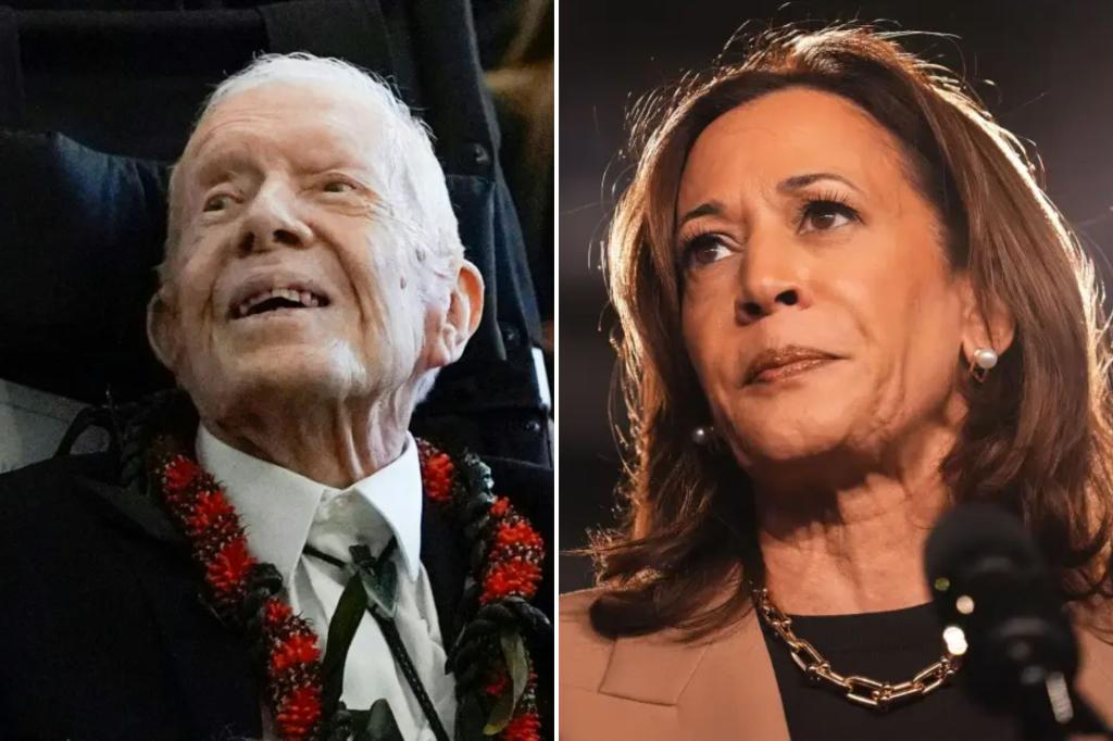 Former US President, Jimmy Carter, 100, casts early vote for Kamala Harris