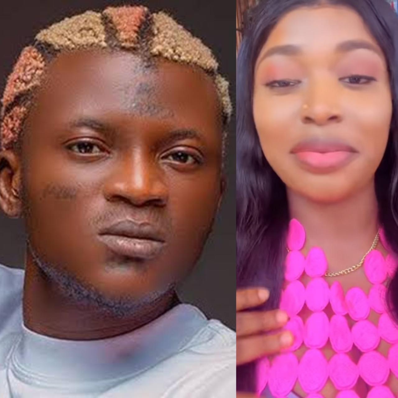 Portable calls out his fourth baby mama Ashabi just weeks after she welcomed their second child together