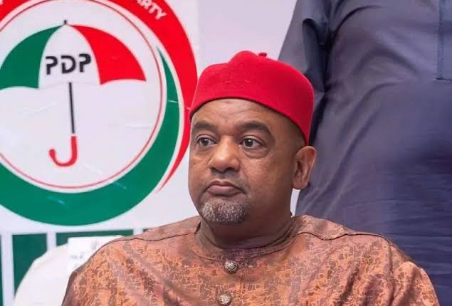 PDP breaks into two factions as national chairman, national secretary, national publicity secretary and legal adviser get suspended