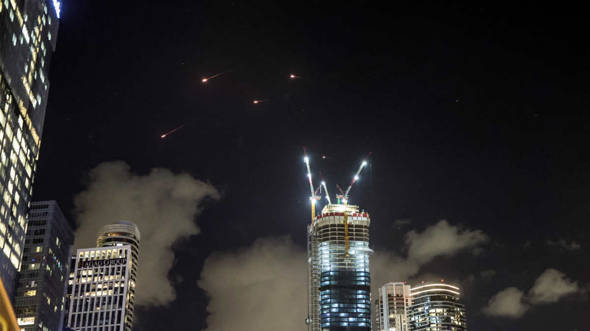 Israel confirms Iran’s attack, says about 180 missiles were fired