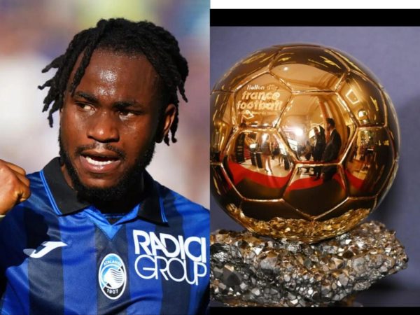 Super Eagles winger, Ademola Lookman ranked 14th in Ballon d’Or