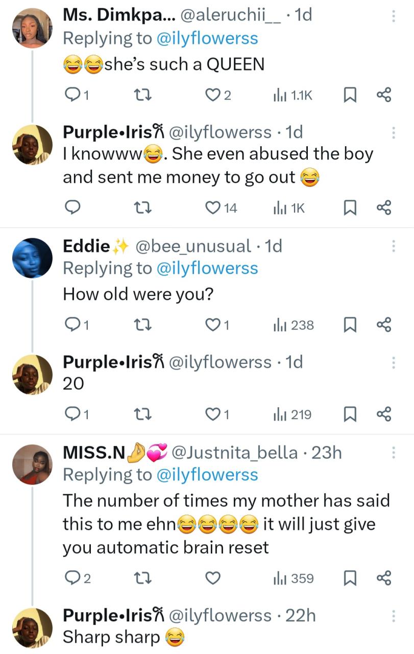 Woman reveals statement her mother made that helped her get over a heartbreak