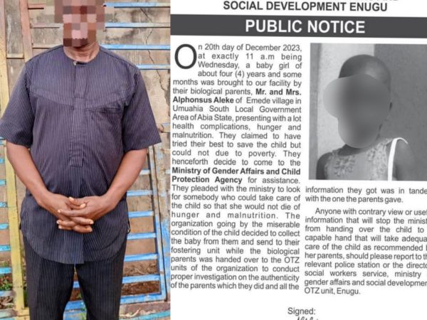 Doctor arrested for alleged child trafficking and forgery in Enugu