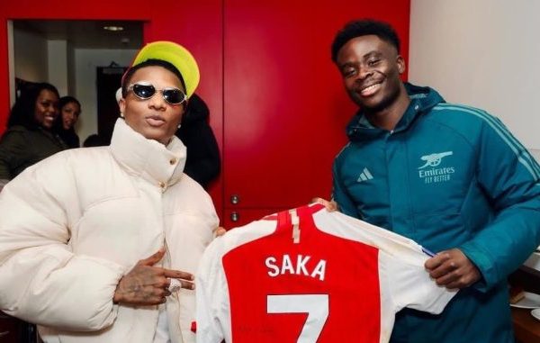 Wizkid Performs at Bukayo Saka’s 23rd Birthday Party