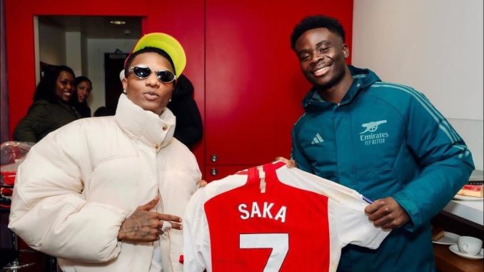 Wizkid Performs at Bukayo Saka’s 23rd Birthday Party