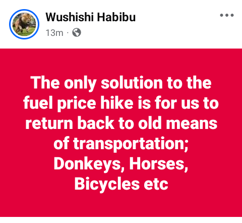 The only solution to fuel price hike is for us to return back to old means of transportation like donkeys and horses – Niger State Govt official says