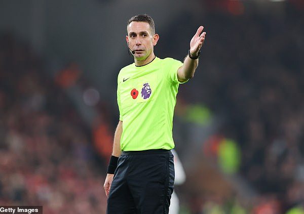 Suspended Premier League referee, David Coote ‘tried to set up a drugs party after officiating in Spurs vs Man City clash last month’