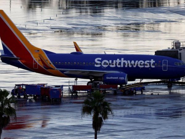 Southwest airline plane struck by gunfire in US