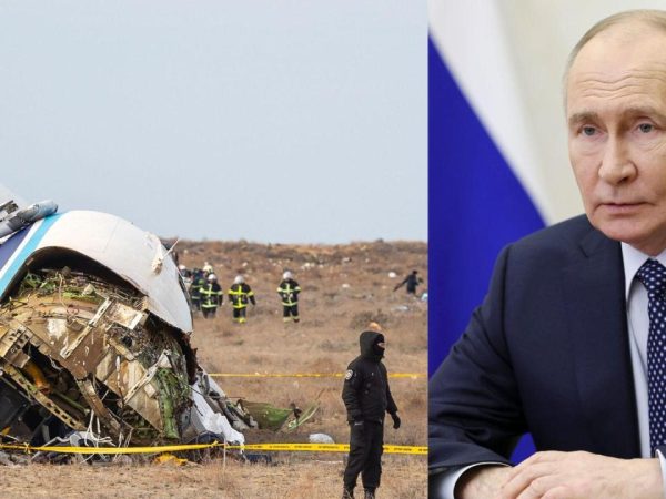Russian President Vladimir Putin apologizes for Azerbaijan airlines plane crash that k!lled 38 people but doesn’t accept responsibility