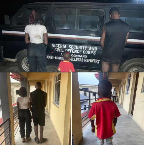 NSCDC rescues 3-year-old girl, arrests two suspected child traffickers in Abia