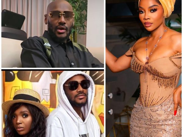 “You should be ash@med of yourself for bringing this here. If you think she’s alone, you’ll have to f!ght all of us – Toke Makinwa drags 2face on his page following his divorce post
