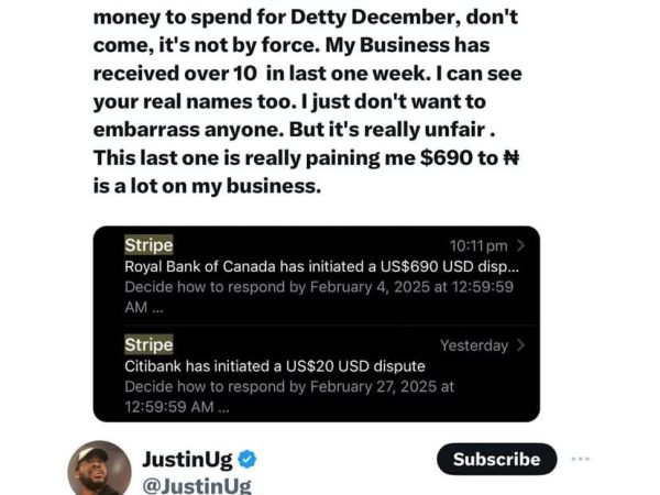 IJGB’s accused of demanding chargebacks from their banks after returning home following detty December in Nigeria