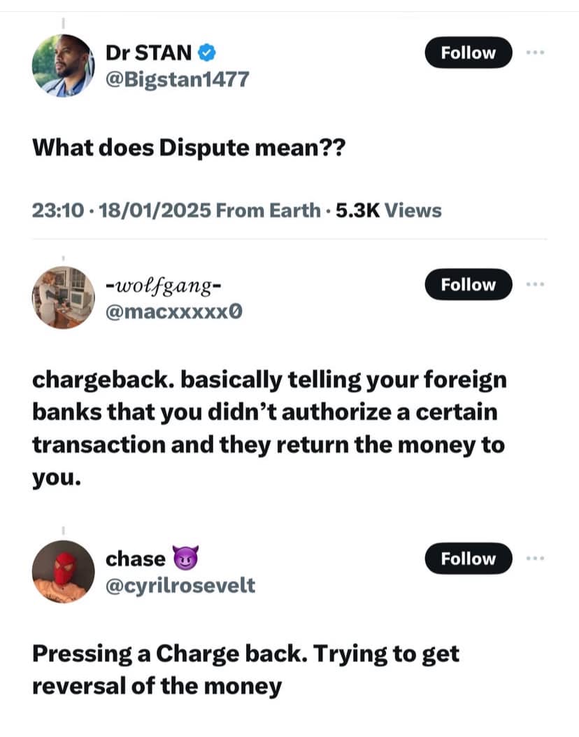 IJGB?s accused of demanding chargebacks from their banks after returning home following detty December in Nigeria