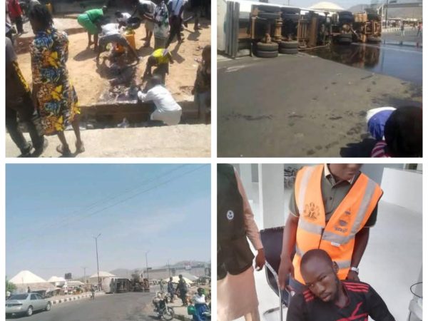 Residents scoop fuel as another tanker falls in Taraba