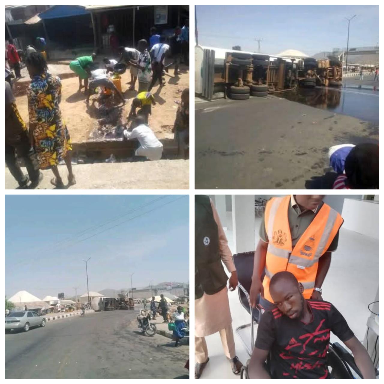 Residents scoop fuel as another tanker falls in Taraba