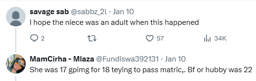 "My niece slept with my husband for a year" - South African woman reveals