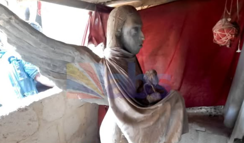 Anambra State Government seals shrine linked to Oke Ite practice, Yahoo plus in Okija (photos)