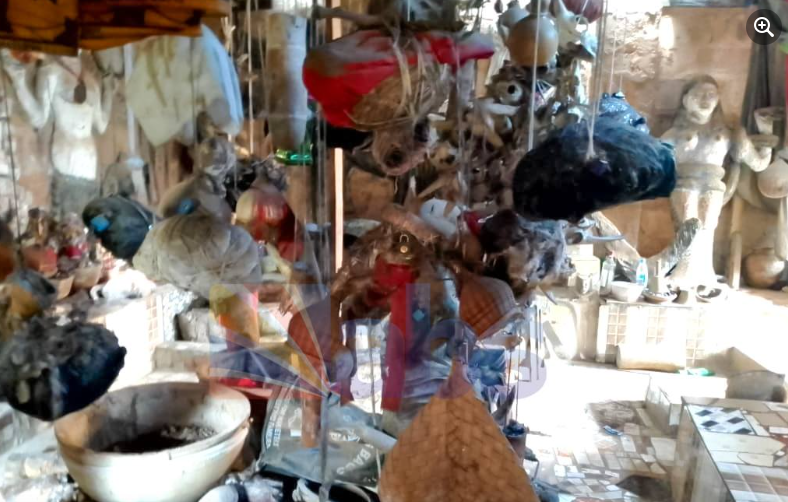 Anambra State Government seals shrine linked to Oke Ite practice, Yahoo plus in Okija (photos)