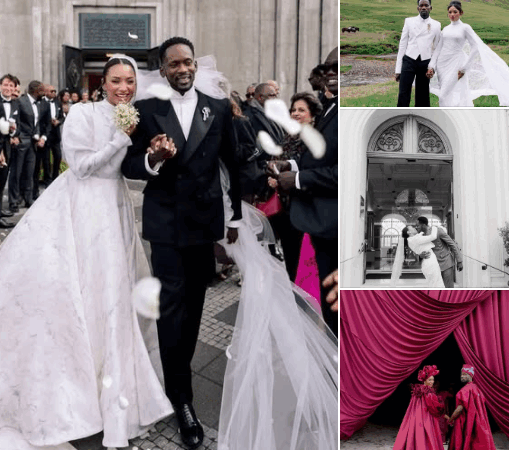 Photos from Mr Eazi and Temi Otedola’s wedding in Iceland